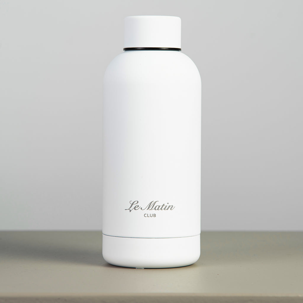 White Le Matin thermo bottle